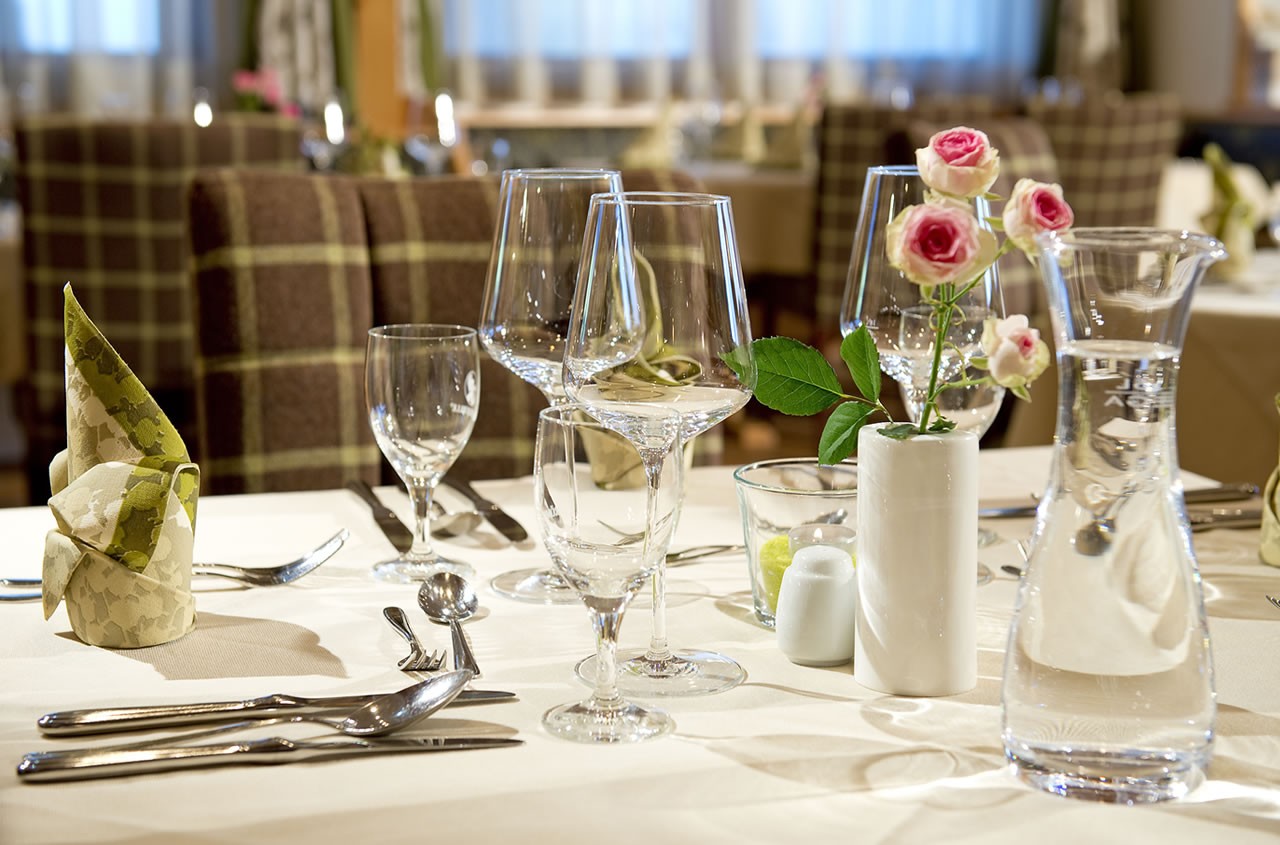 Heimische Speisen im Restaurant